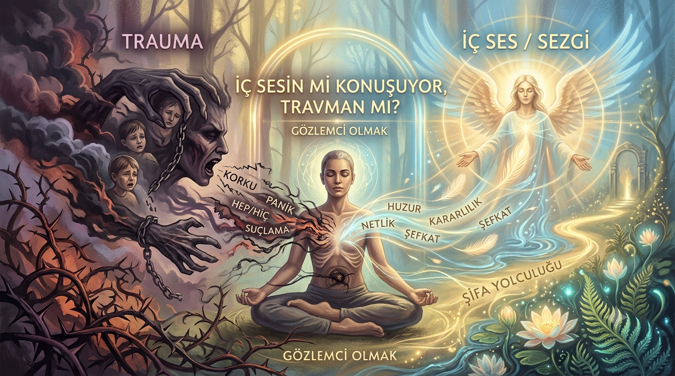 İÇ SESİN Mİ KONUŞUYOR, TRAVMAN MI?