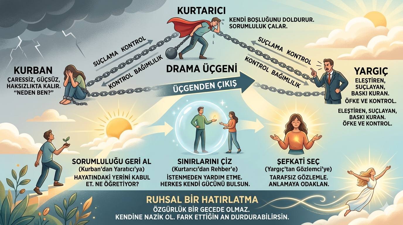 KURBAN – KURTARICI – YARGIÇ ÜÇGENİNDEN NASIL ÇIKILIR?