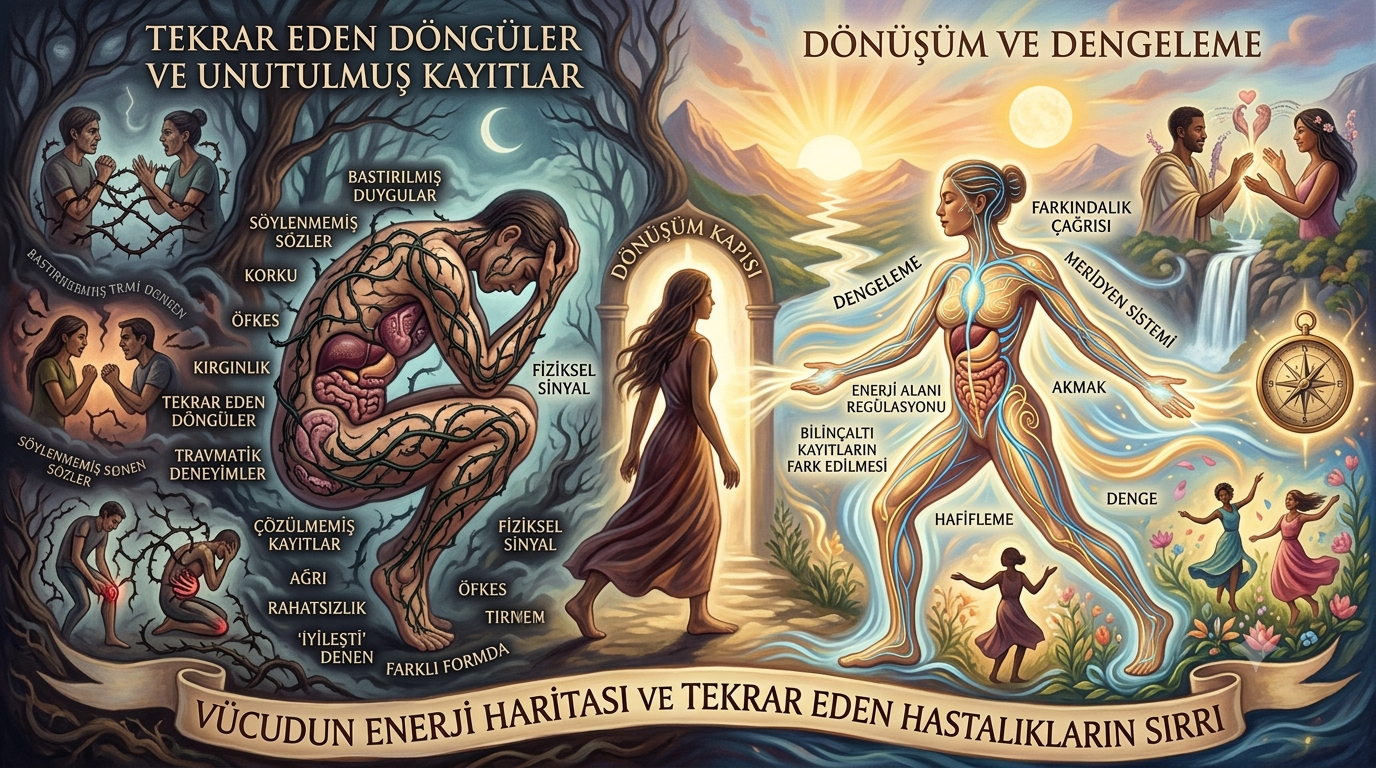 Vücudun Enerji Haritası: Neden Aynı Hastalıklar Tekrar Eder?